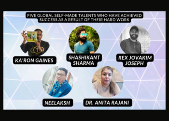 Five Global self-made Talents who have achieved success as a result of their hard work