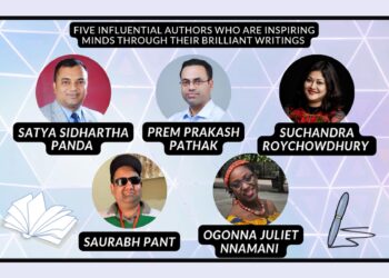 Five influential authors who are inspiring minds through their brilliant writings