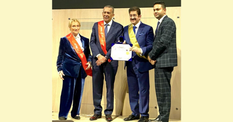 Sandeep Marwah honoured with Regal British Award in London