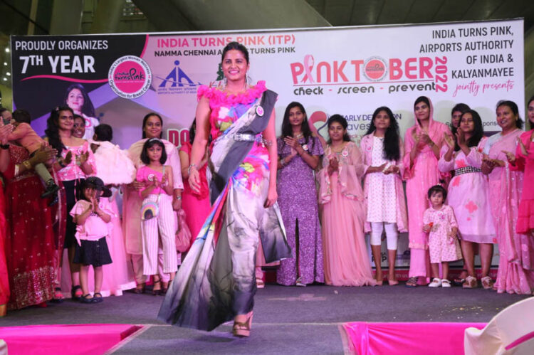Doctors Ramp Walk – Mom with Kids for Breast Cancer Awareness