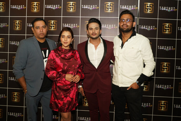 Vinay Singh launches his record label Topshot Life officially in India with the song Morni