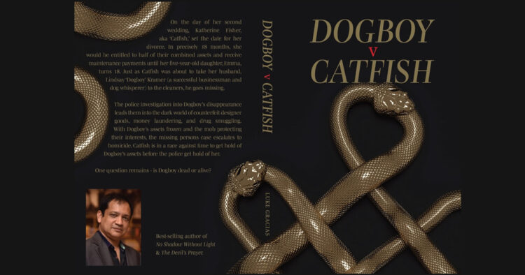 Indian born bestselling author Luke Gracias launches third novel ‘Dogboy v Catfish’