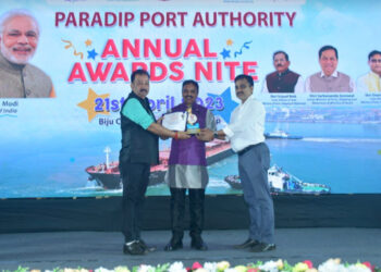 OSL Bags “Best Stevedores for the Year 2022-23” award from Paradip Port Authority