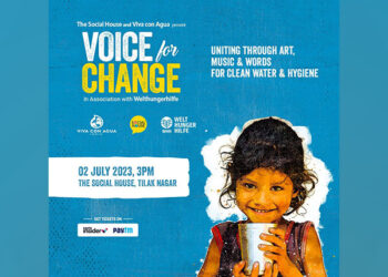 THE SOCIAL HOUSE collaborated with German NGOs ‘Viva con Agua’ and ‘Welthungerhilfe’ for Voice for Change