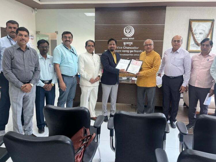 YCMOU Issues 1.55 lakh certificates with Blockchain QR Code Partnering with Sapphirus Systems Pvt. Ltd, Hyderabad