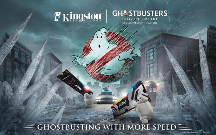 Kingston Technology and Sony Pictures Entertainment Join Forces with the Upcoming Film Ghostbusters: Frozen Empire