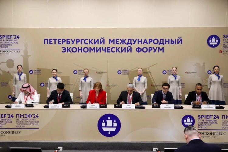 Mr. Prann Sharma represents the BRICS Chamber of Commerce & Industry at the St. Petersburg International Economic Forum (SPIEF) 2024