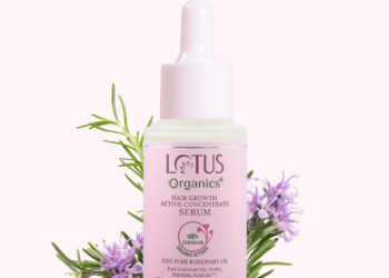 Lotus Organics + introduces its Hair Growth Active- Concentrate Serum