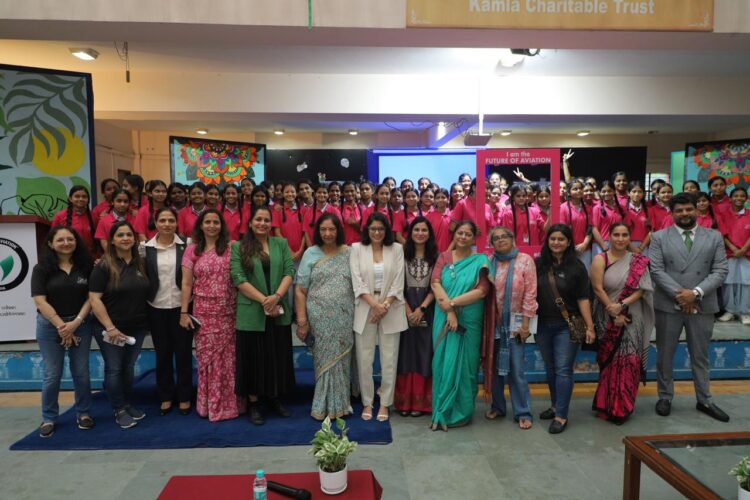 Women in Aviation India celebrates the iconic Girls in Aviation Day 2024 at Vidya School, Gurugram