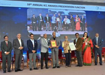 LANXESS India awarded as Best Nicer Globe User Company by the Indian Chemical Council