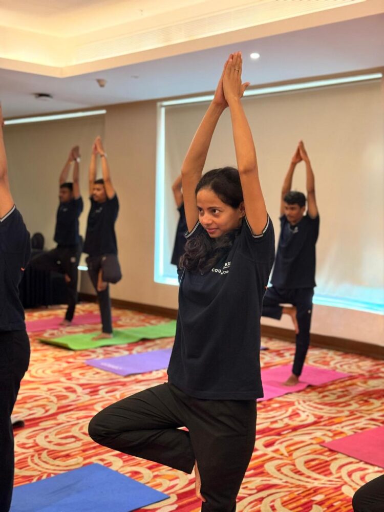 Initiative by Marriott International: Courtyard by Marriott Chakan Celebrates International Yoga Day 2025