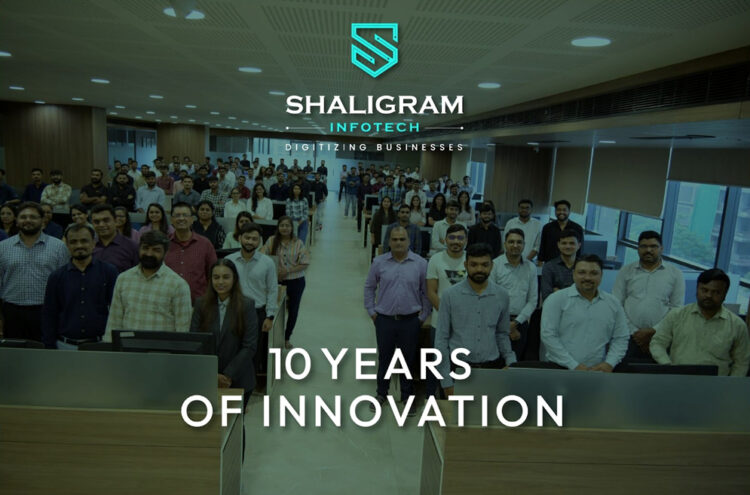 Shaligram Infotech Celebrates 10 Years of Driving Digital Innovation for Global Businesses