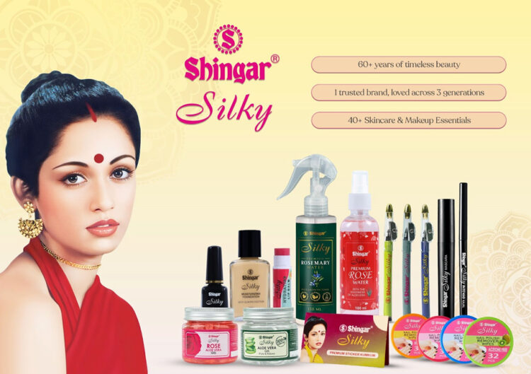 Shingar Cosmetics Brings a Legacy of Indian Beauty into the Present with their New Line of ‘Shingar Silky’