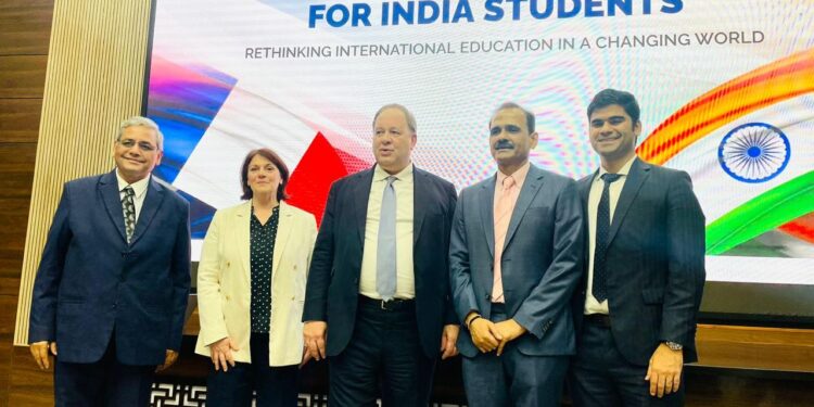 Vijaybhoomi University and KEDGE Business School Sign MoU to Strengthen India-France Academic Ties