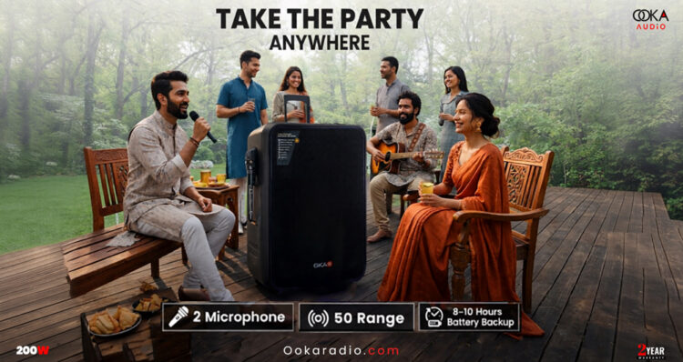 Ooka Audio DT 2 Trolley Speaker: The Ultimate Portable Sound Solution