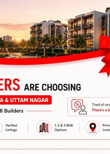 Why More Homebuyers Are Choosing Dwarka More, Nawada, and Uttam Nagar for Their First Flat — Insights from 18Builders