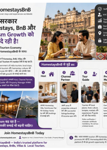 HomestaysBnB Sets Out to Transform Indian Tourism With a Trust-Driven, Opportunity-First Platform