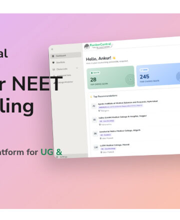 India’s NEET Counselling System Runs on PDFs – RankerCentral Is Building the Data Layer It Never Had