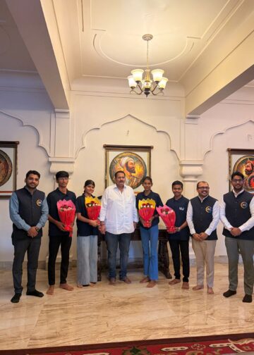 Sir Einstein Academy Creates Another National Success Story as Students Receive Royal Felicitation by Shrimant Chhatrapati Udayanraje Bhosale