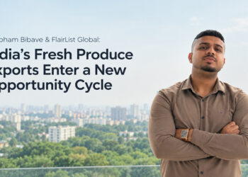Shubham Bibave & FlairList Global: India’s Fresh Produce Exports Enter a New Opportunity Cycle