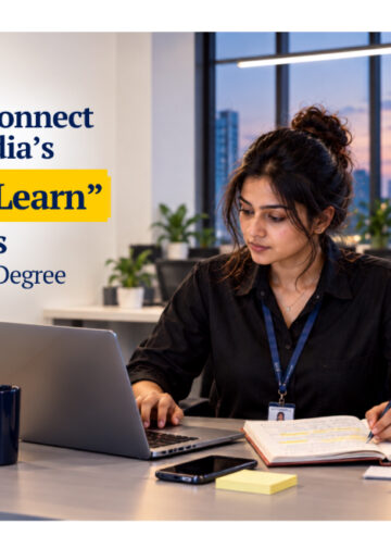 How CourseConnect Is Helping India’s “Earn-and-Learn” Professionals Choose the Right Degree